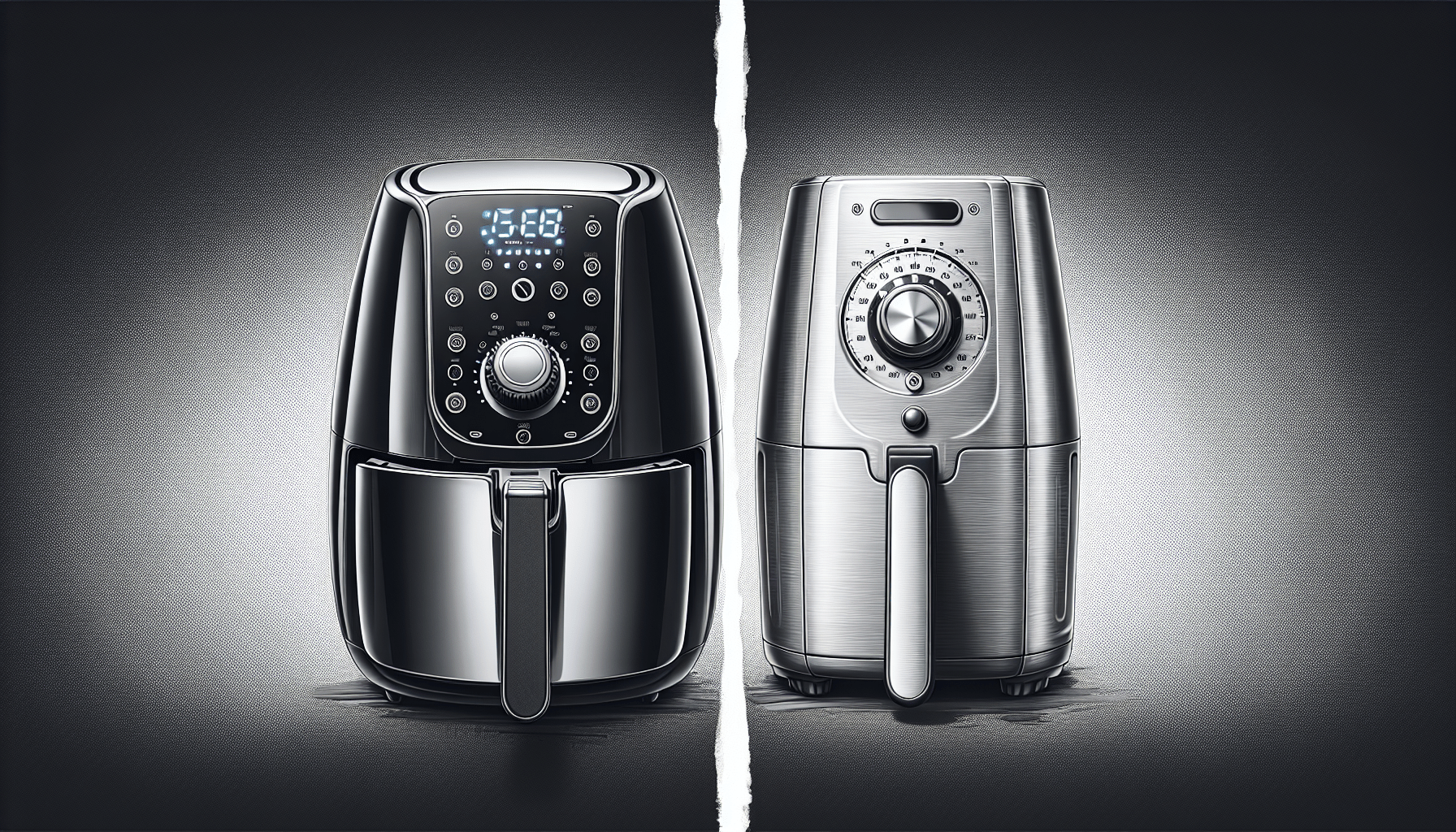 Choosing the Right Air Fryer: A Guide to Digital and Manual Options