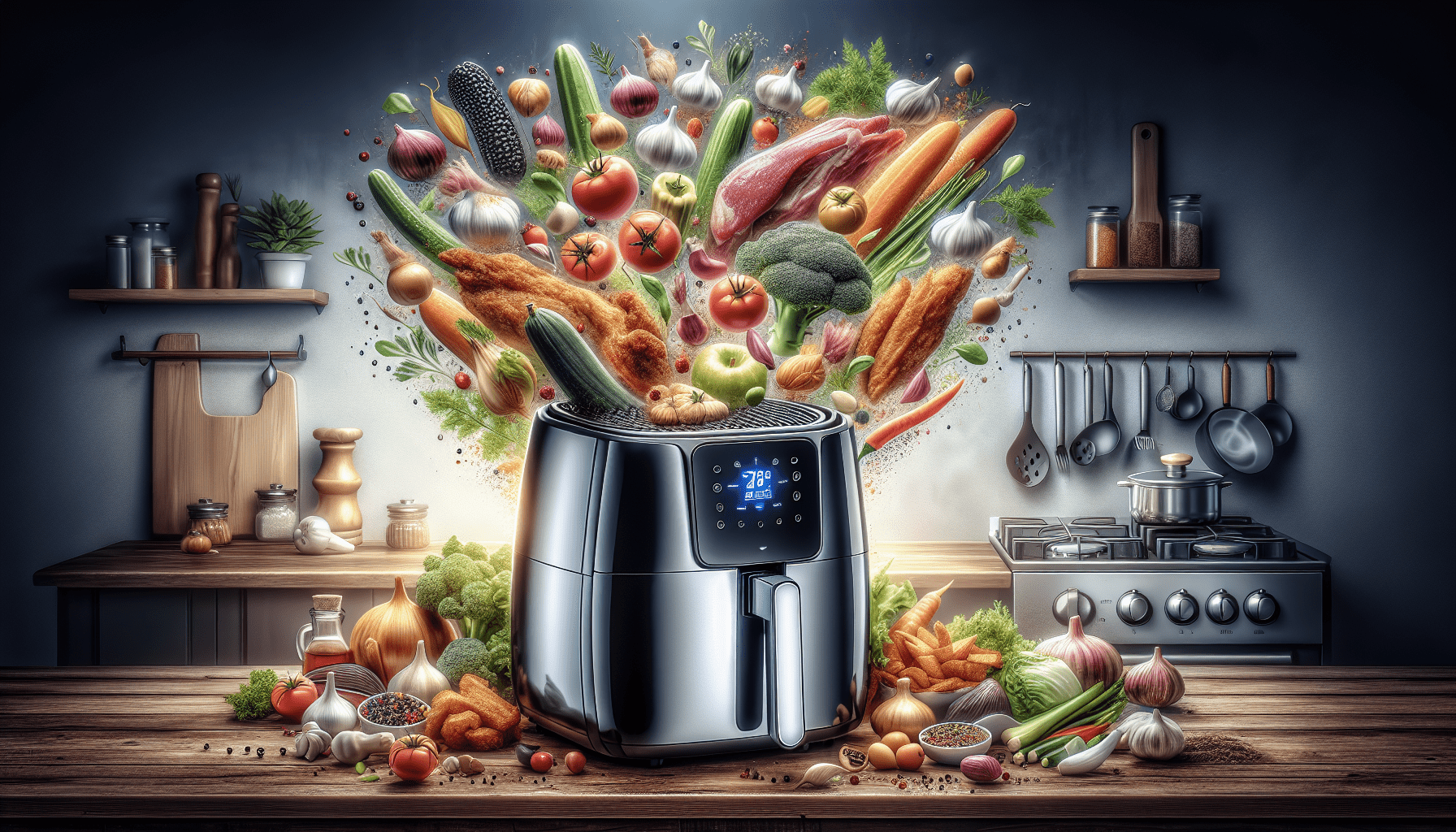 10 Quick Recipes for Digital Air Fryers by Chimamanda Ngozi Adichie