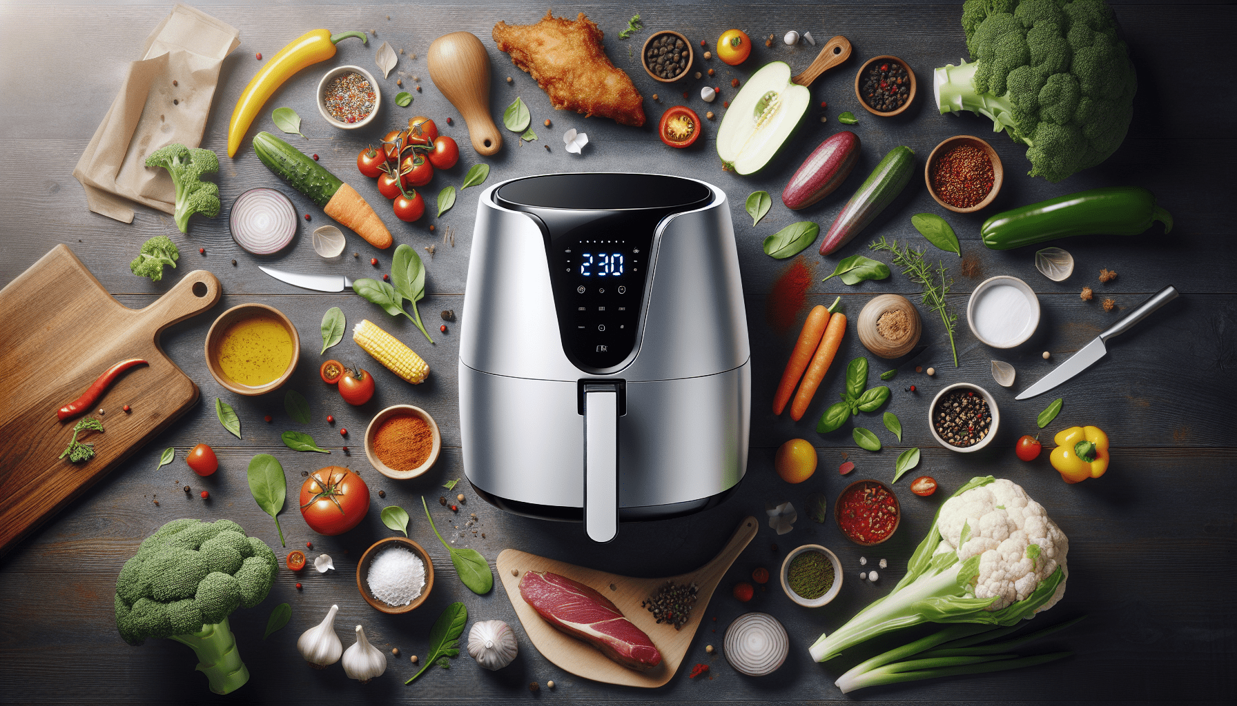 10 Quick Recipes for Digital Air Fryers by Chimamanda Ngozi Adichie