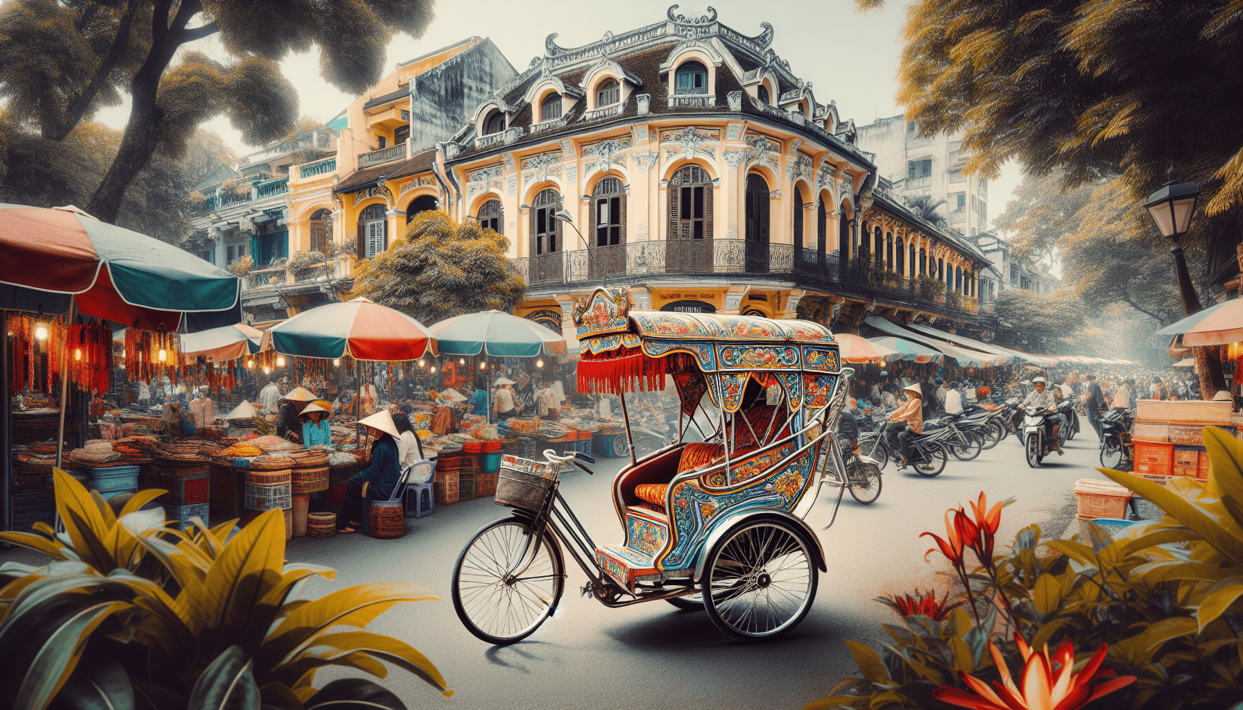 Take A Cyclo Ride Through Hanoi City
