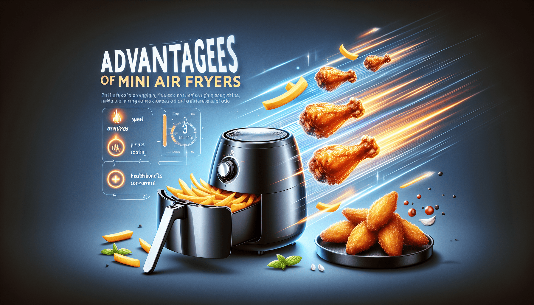 Advantages of Mini Air Fryers