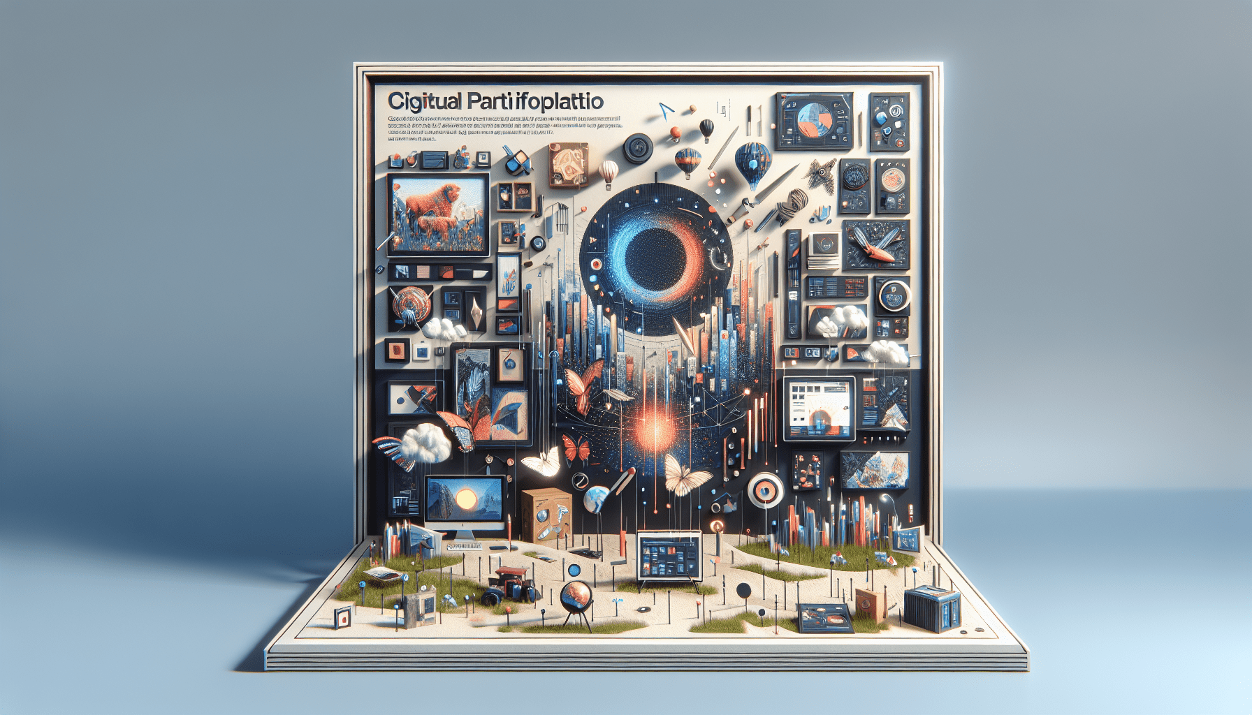 Exploring the Benefits of a Virtual Portfolio in 3D