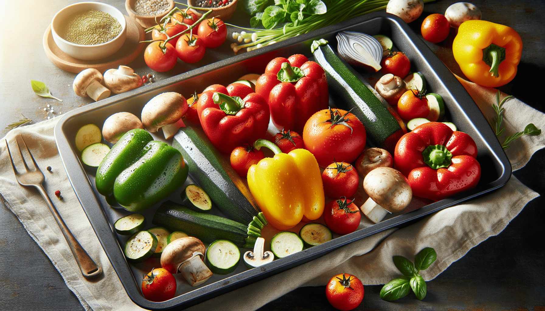 Roasted Vegetables with Herbs
