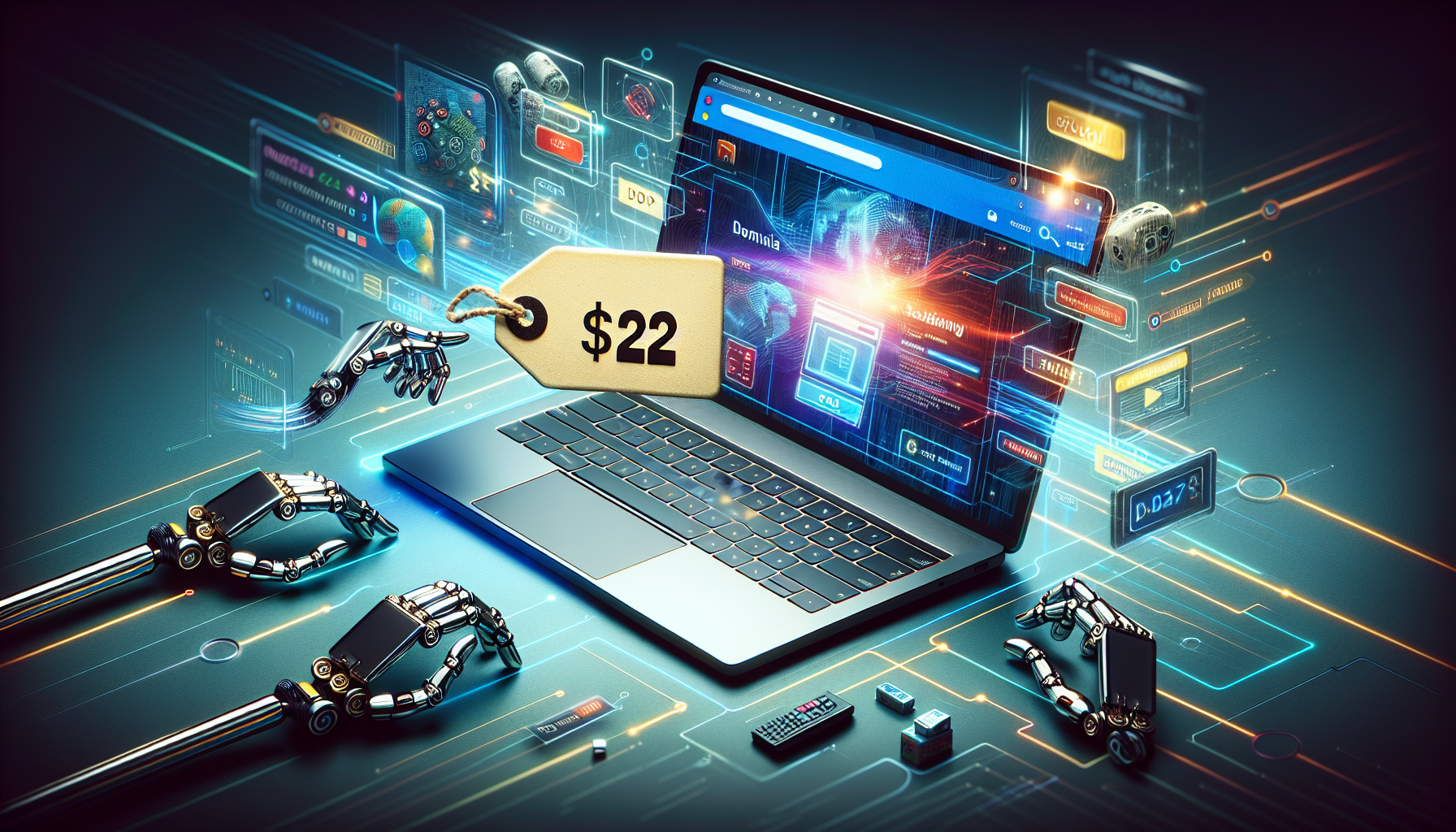 Turning A $22 Domain Name Into A FULL Profitable Business With Ai!