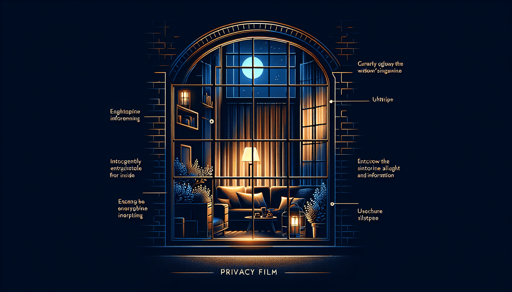 Does Window Privacy Film Work At Night?
