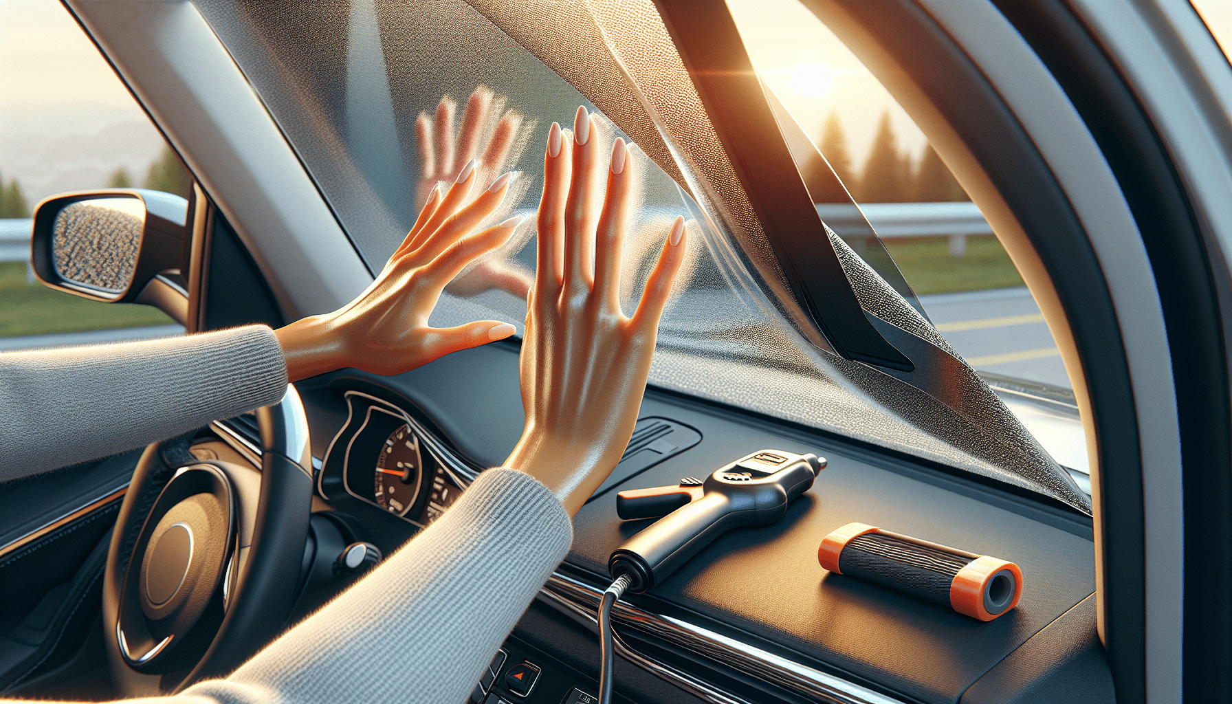 How Do You Get Window Tint To Stick Again?