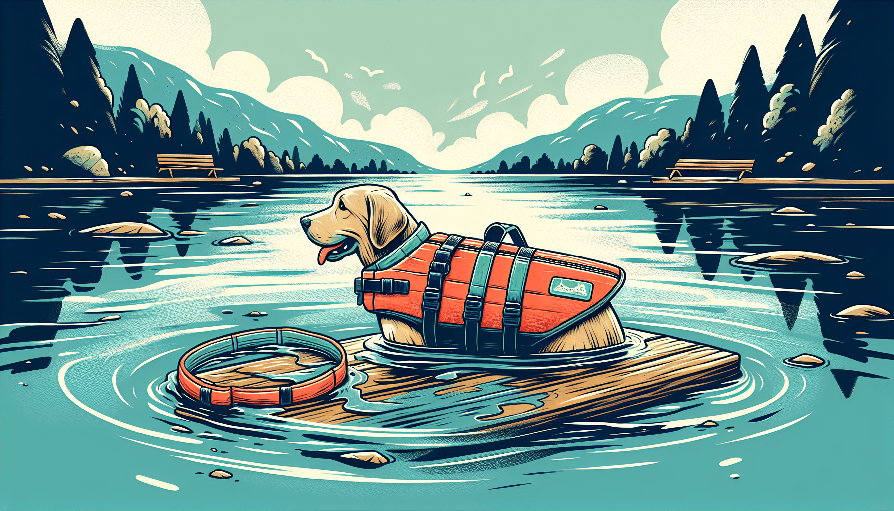 Training Tuesday: Acclimating Your Dog To A Vivaglory Ripstop Life Vest