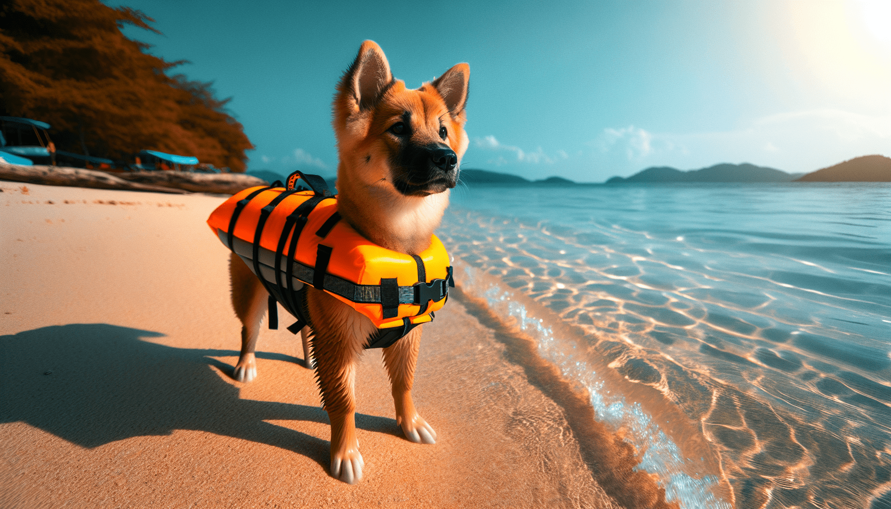 From Land To Sea: Transitioning With EzyDog Doggy Flotation Device