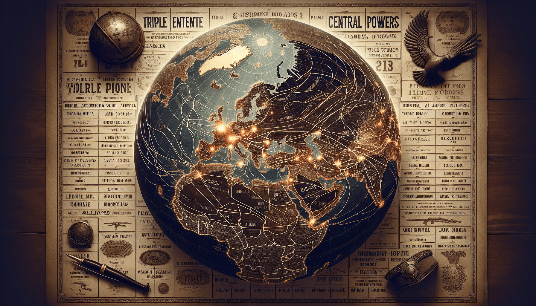Summary of World War 1: Exploring the Alliances Formed