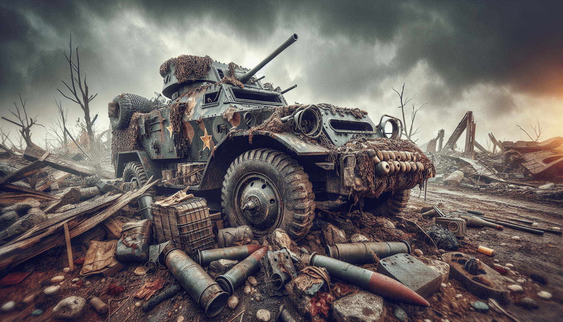 Russias Embattled Tank on the Frontlines in Ukraine