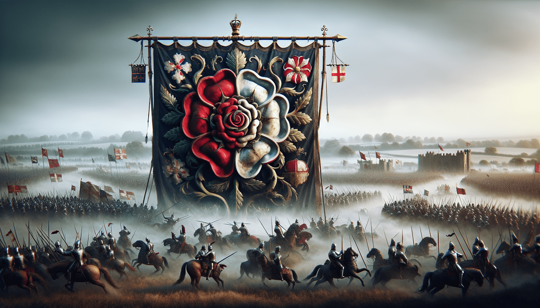 Lancastrians Vs Yorkists | 1485 Historical Battle of Bosworth | Total War Battle