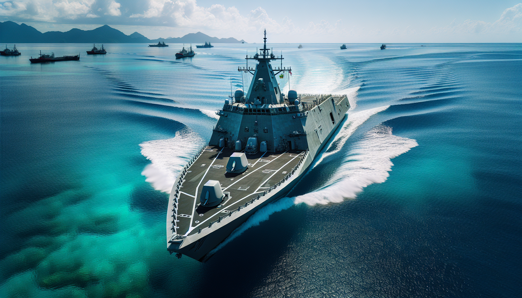 The Navy finally found a job for the Littoral Combat Ship