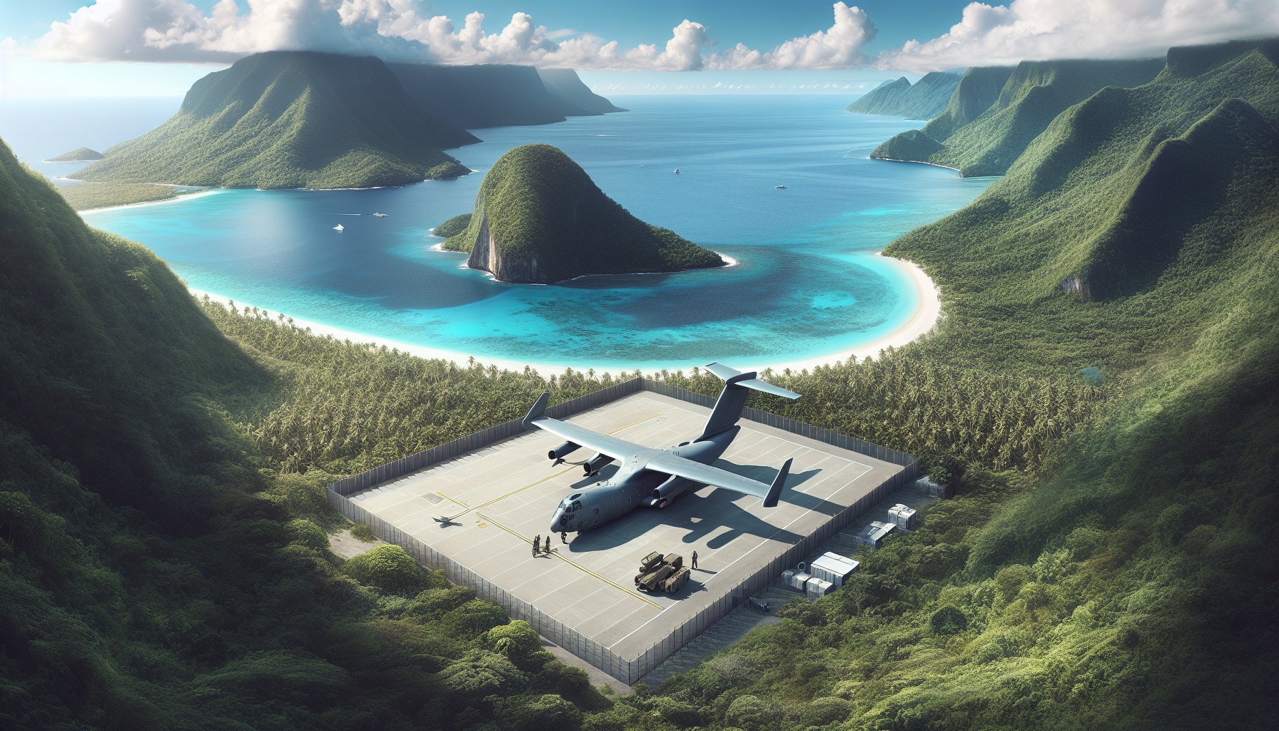 The U.S. military is reopening key bases in the Caribbean