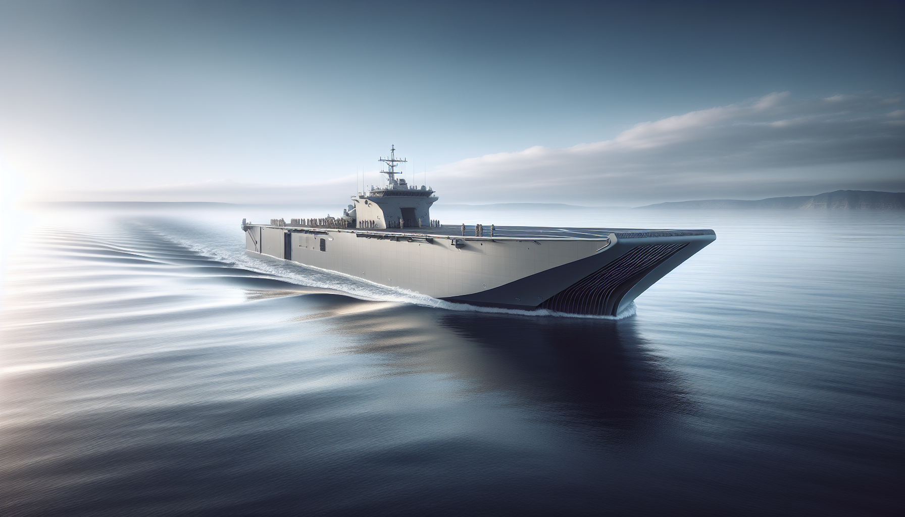 The Medium Landing Ship is what will carry Marines to war on the beaches