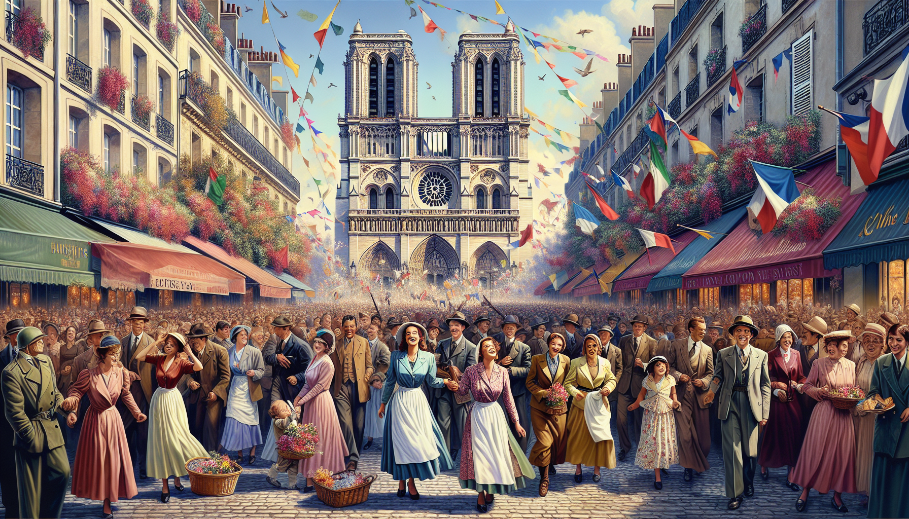 1944s Liberation Of Paris In Color 1944s Liberation Of Paris In Color