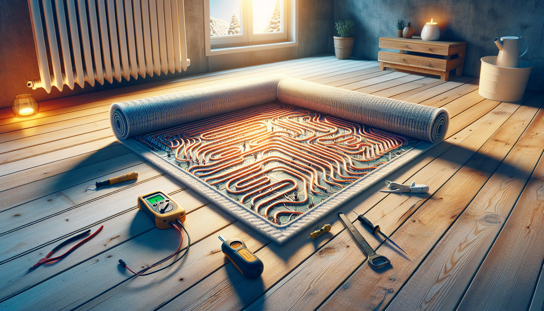Underfloor Heating Repair Near Molino, FL,