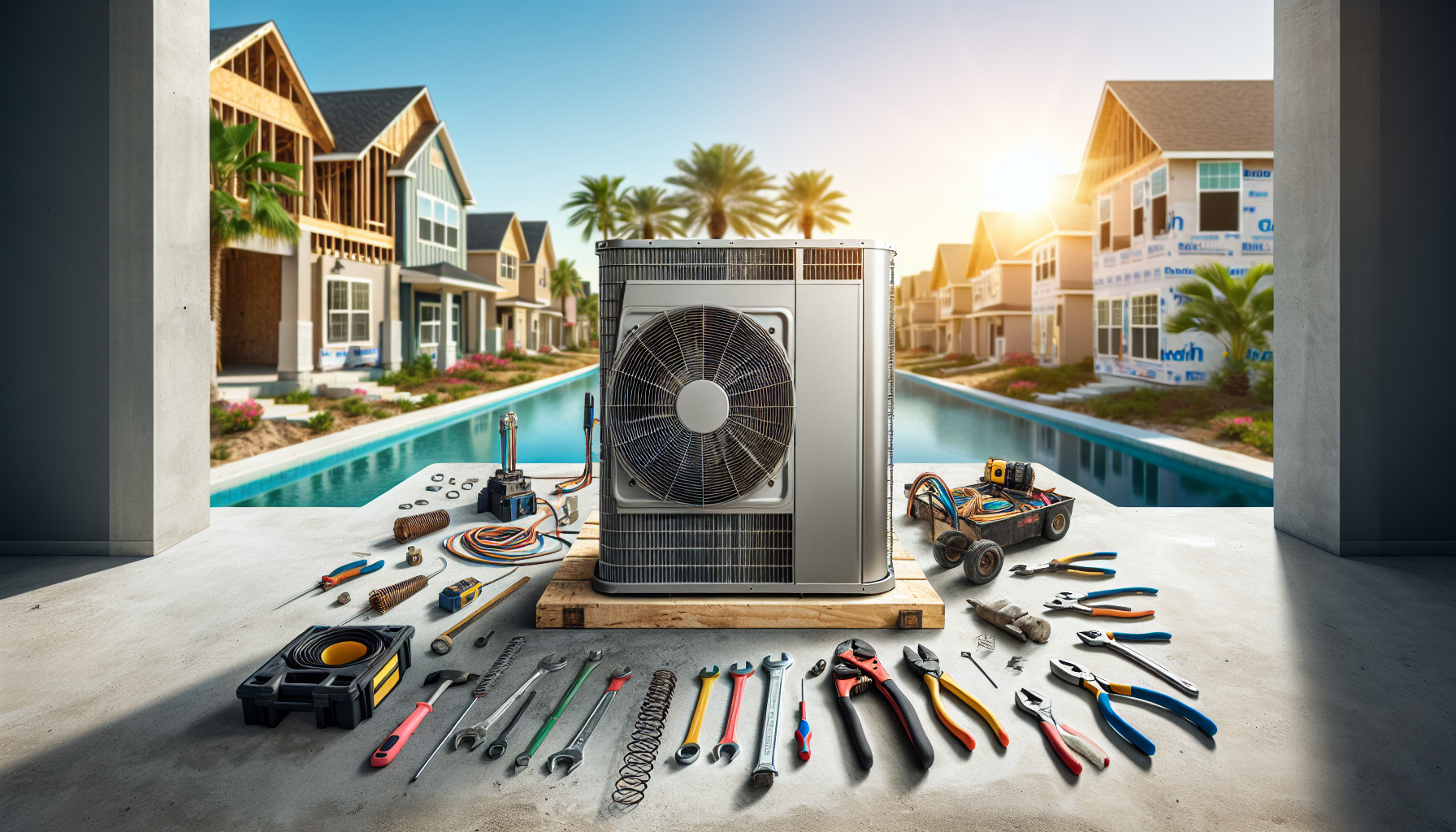New Construction HVAC Installation Near West Pensacola FL