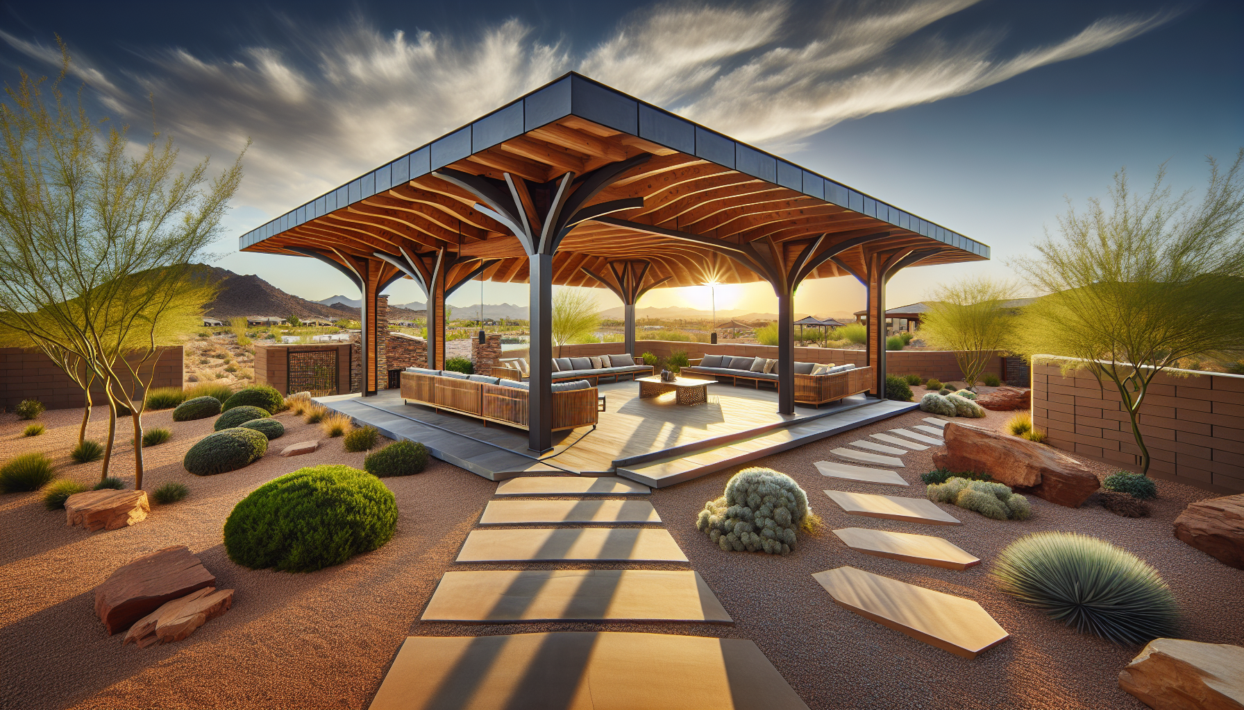 How To Use Hardscaping For Outdoor Shelter Installation Near Scottsdale