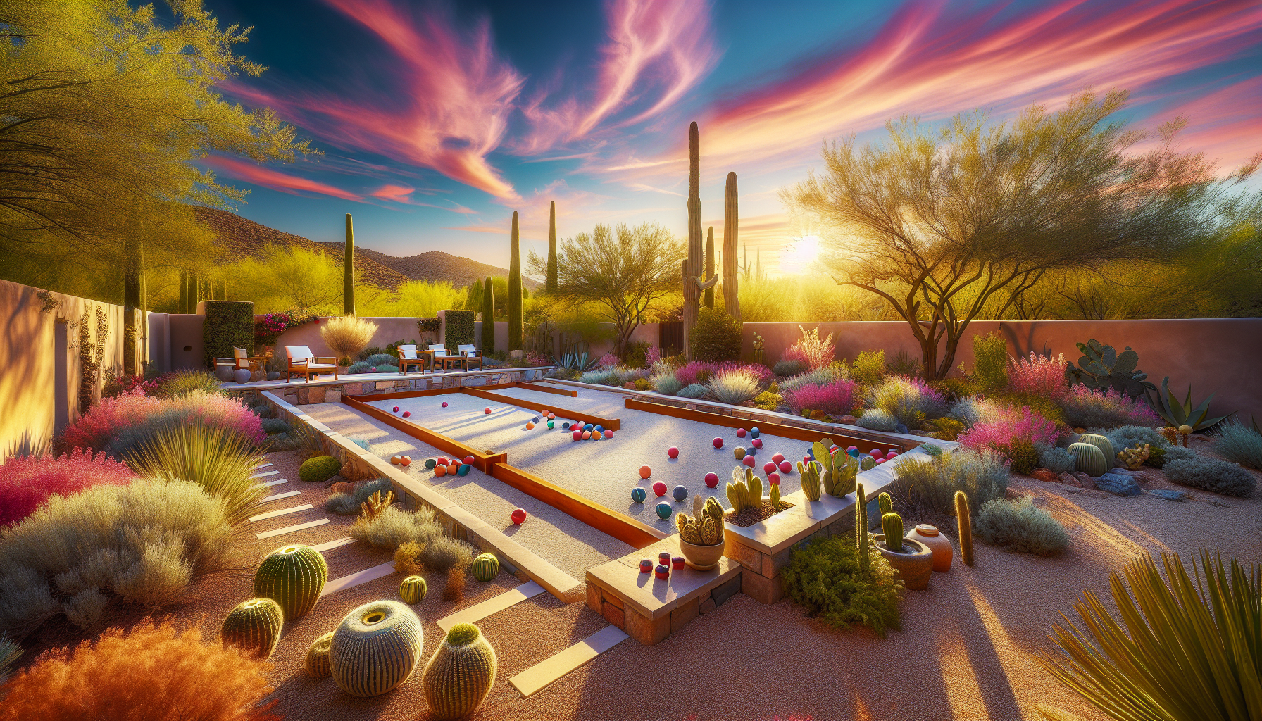 How To Use Hardscaping For Bocce Ball Court Installation Near Scottsdale