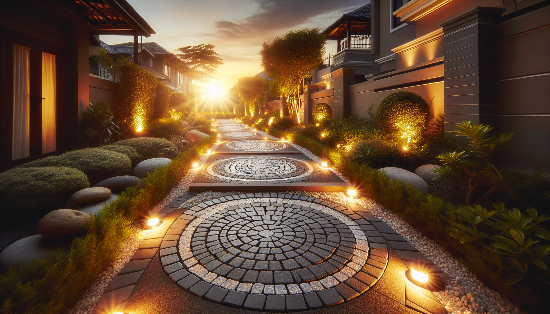 How To Use Hardscaping For Pathway Lighting Near Tempe
