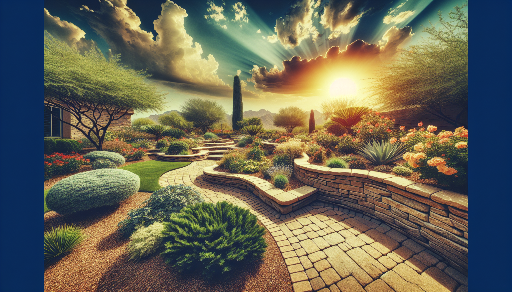 How To Use Hardscaping For Garden Bed Edging Near Scottsdale