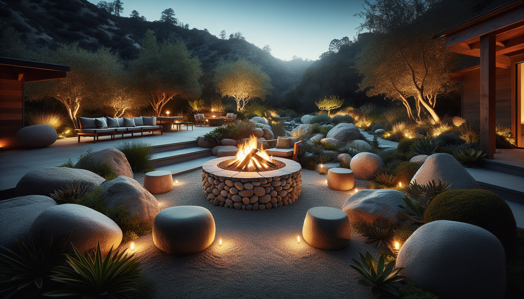 How To Use Hardscaping For Fire Pit Construction Near Paradise Valley