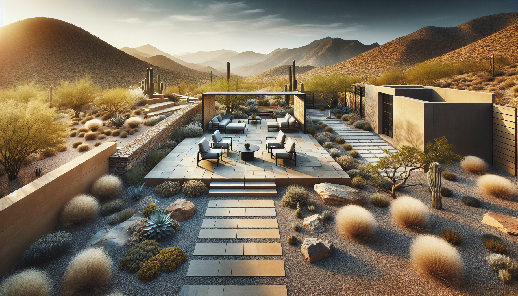 How To Use Hardscaping For Low-maintenance Landscaping Near Scottsdale