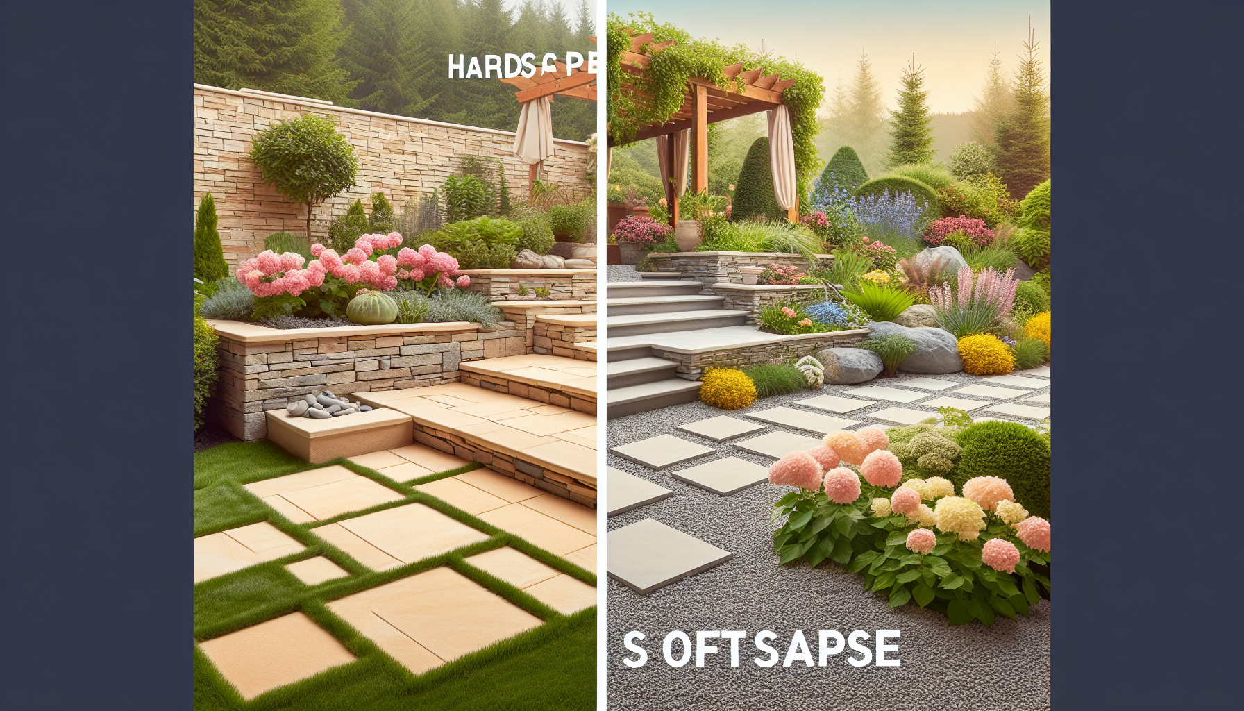 What Is The Difference Between Hardscape And Softscape?