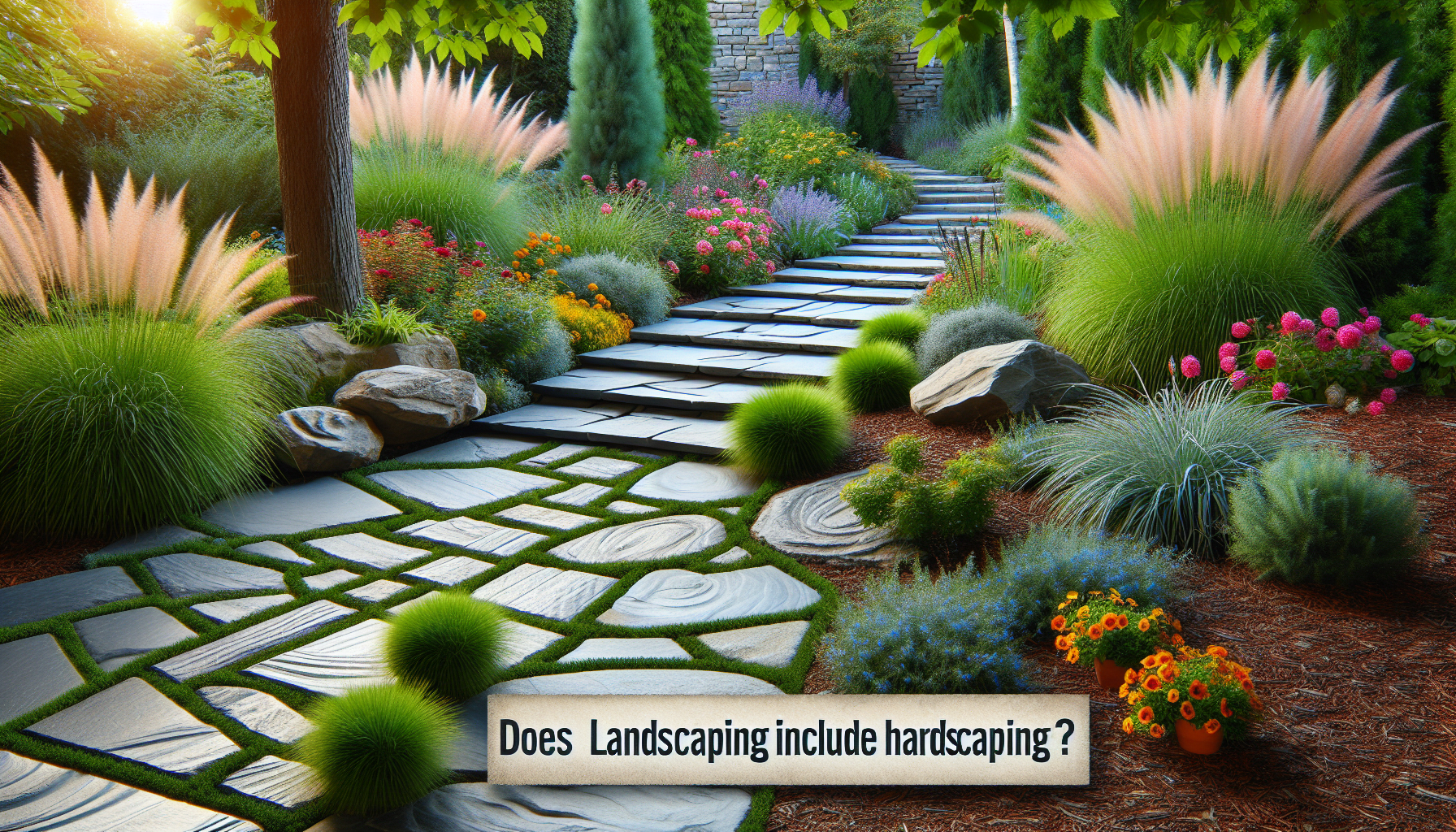 Does Landscaping Include Hardscaping?