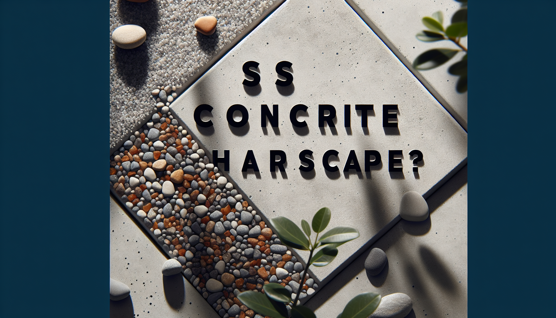 Is Concrete A Hardscape?