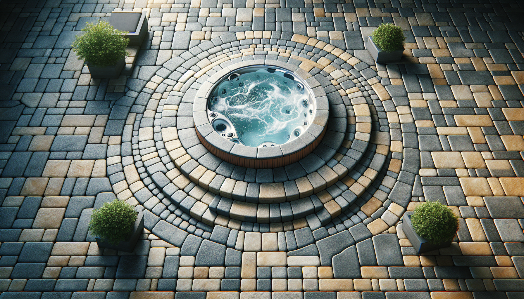 Can Pavers Hold A Hot Tub?