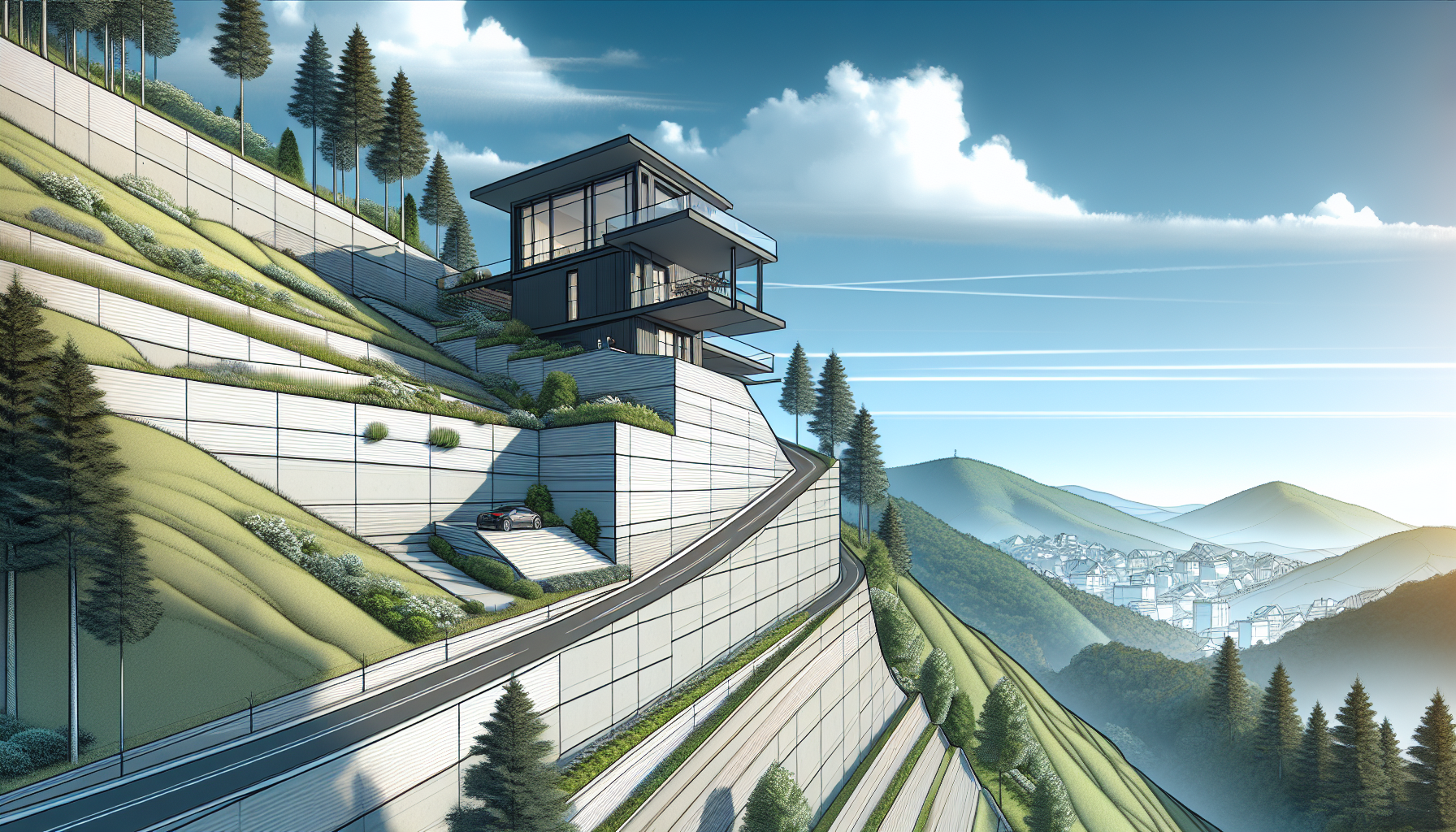 Can You Build A House On A 25% Slope?