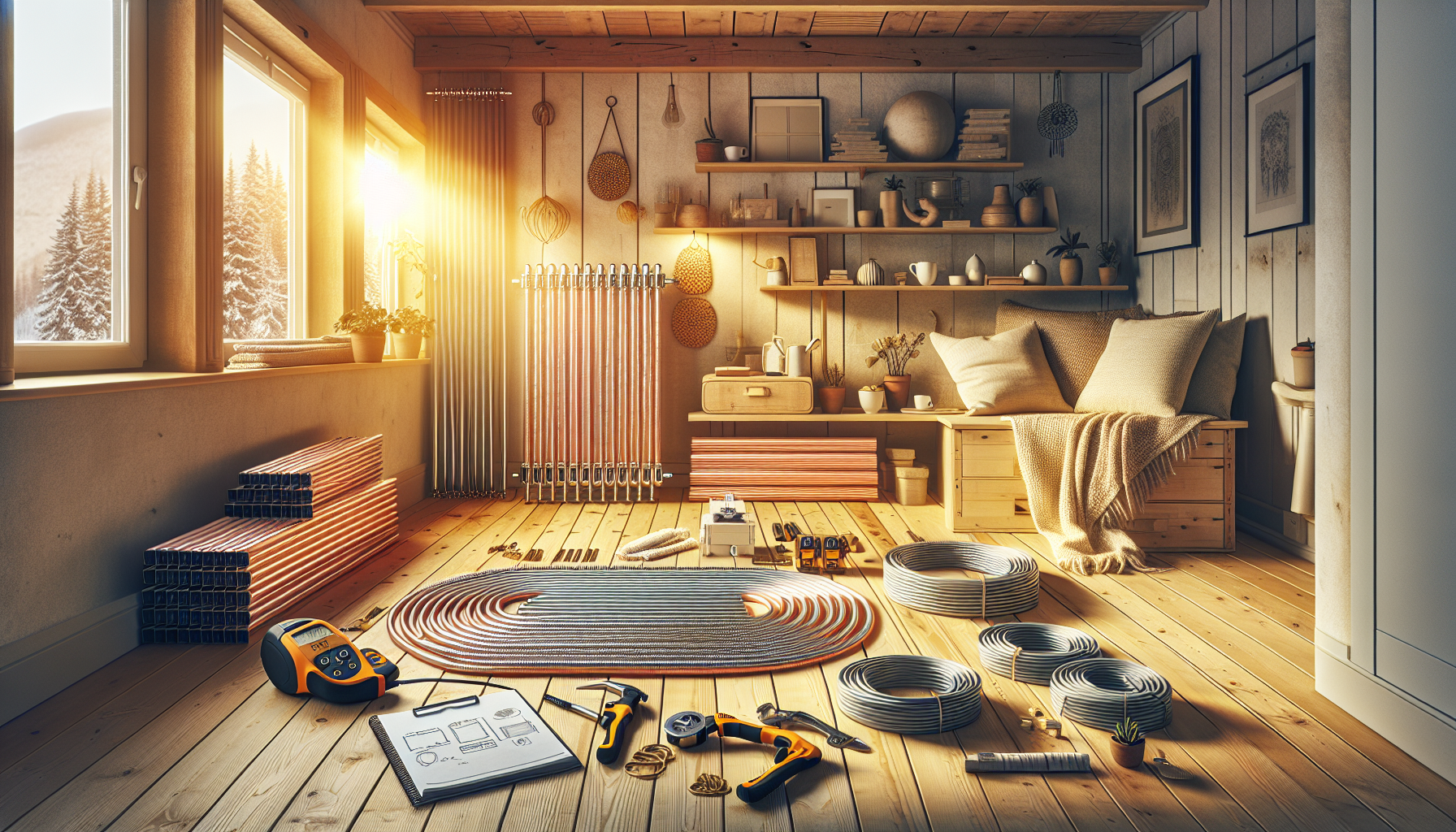 Radiant Floor Heating Installation Made Easy with KadeCo Inc.
