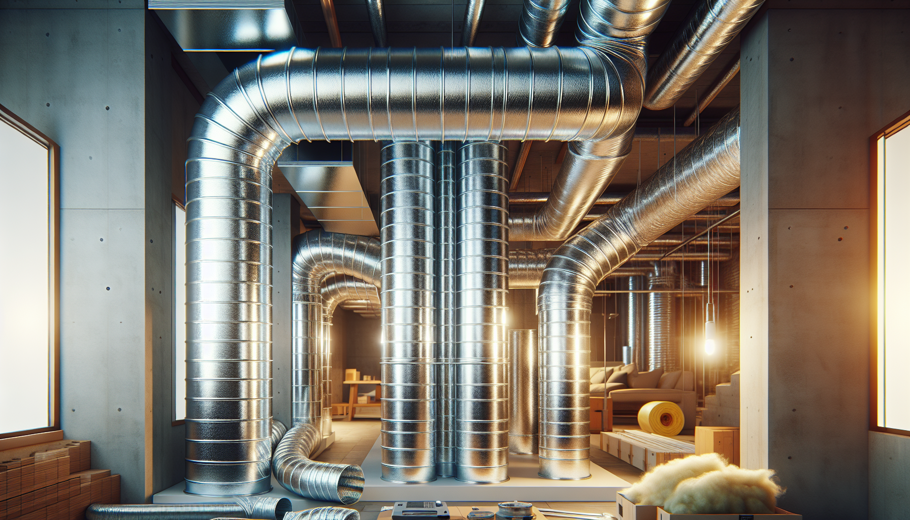 Ductwork Installation by KadeCo Inc. for Quality HVAC Solutions