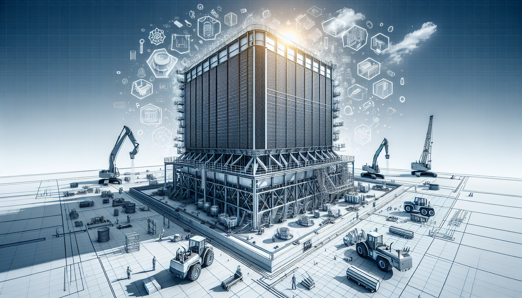 Expert Cooling Tower Installation Services by KadeCo Inc.