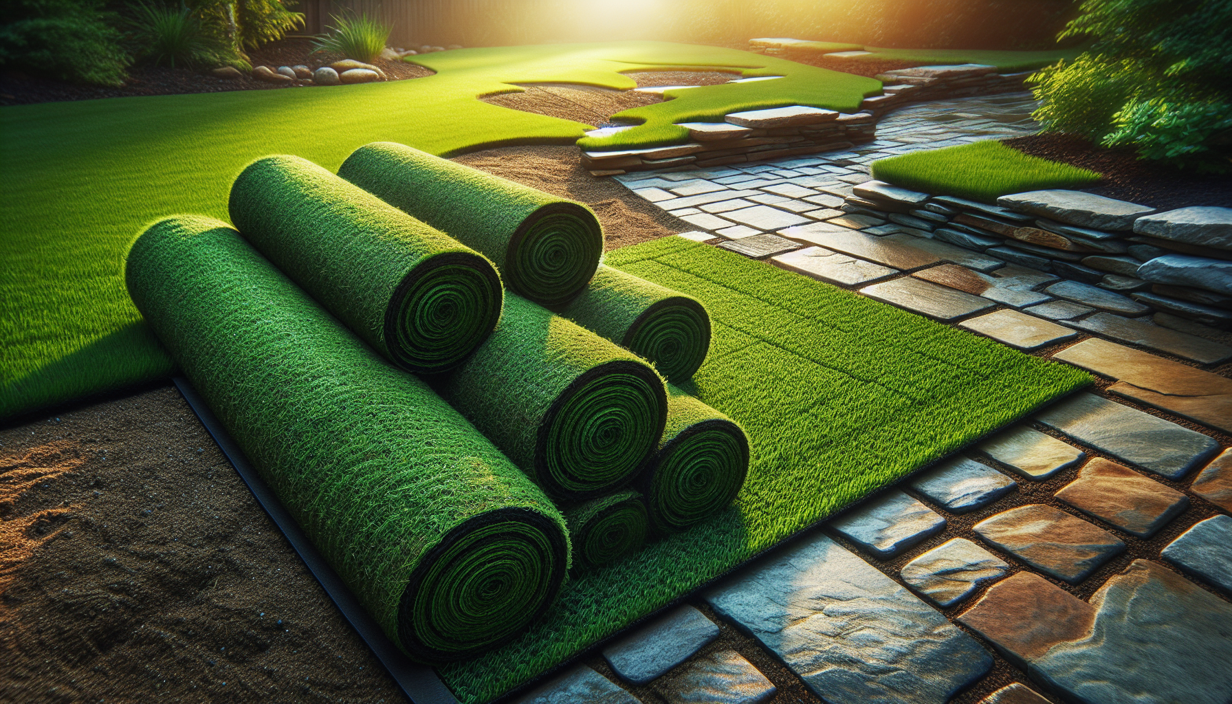 Efficient Sod Installation for Your Hardscaping Project