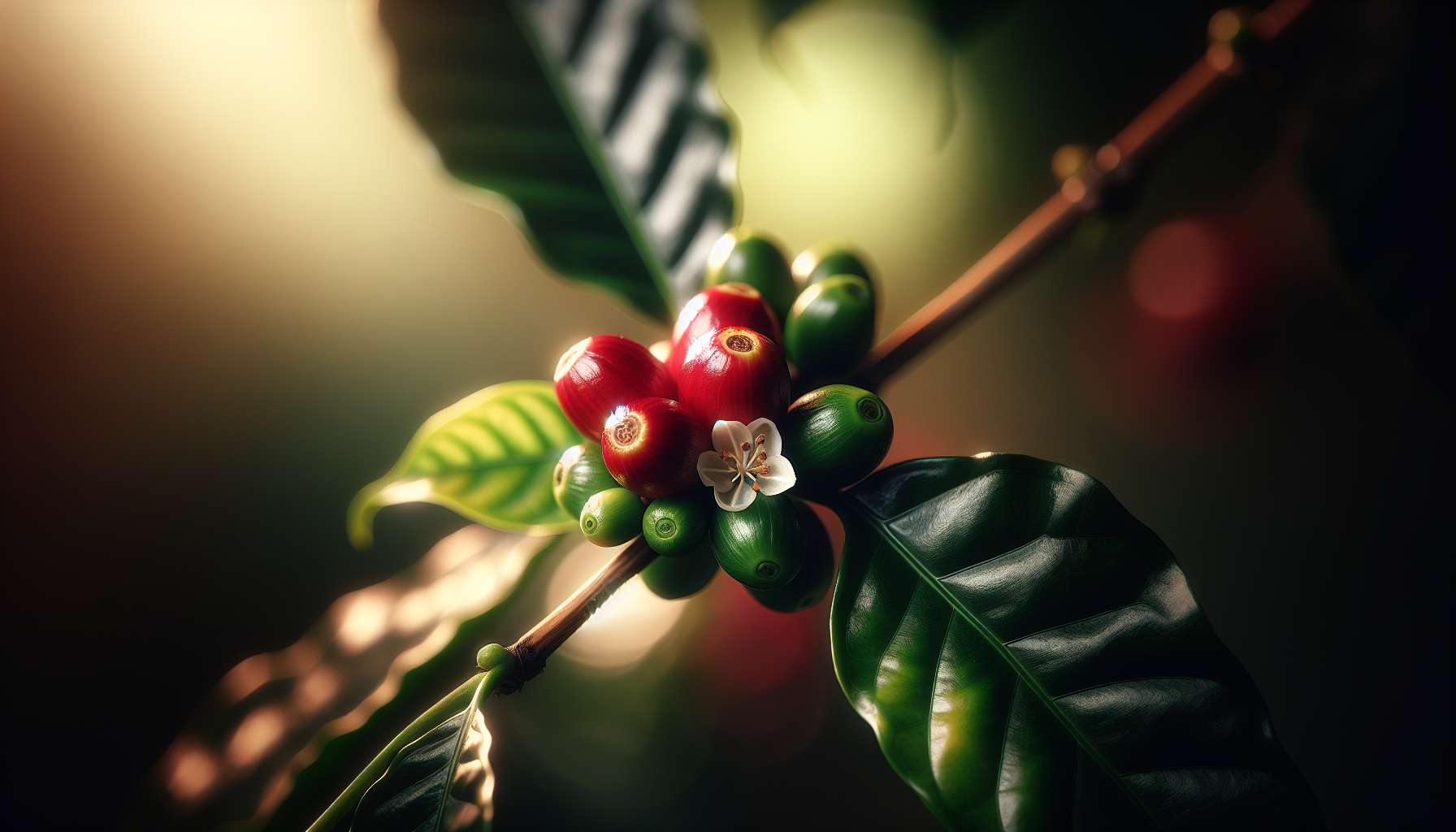 How do coffee beans grow on the coffee plant How do coffee beans grow on the coffee plant