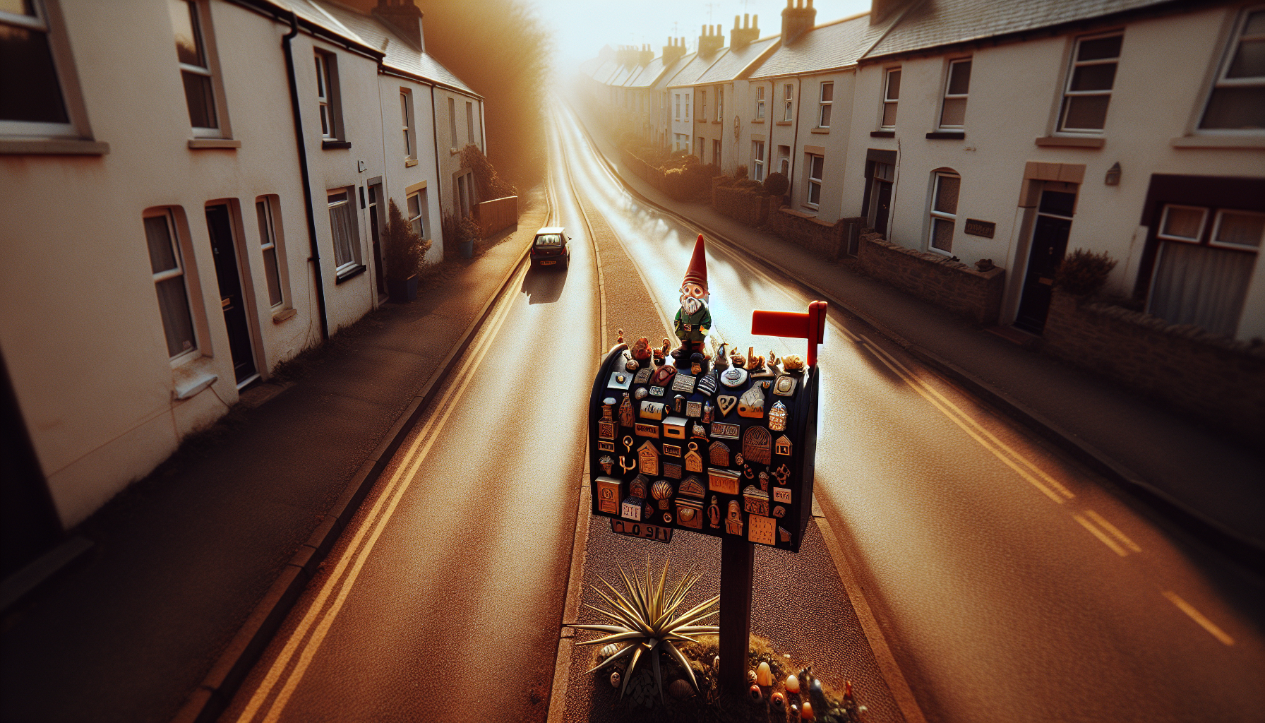 Drone photography reveals small town oddities with wry clarity