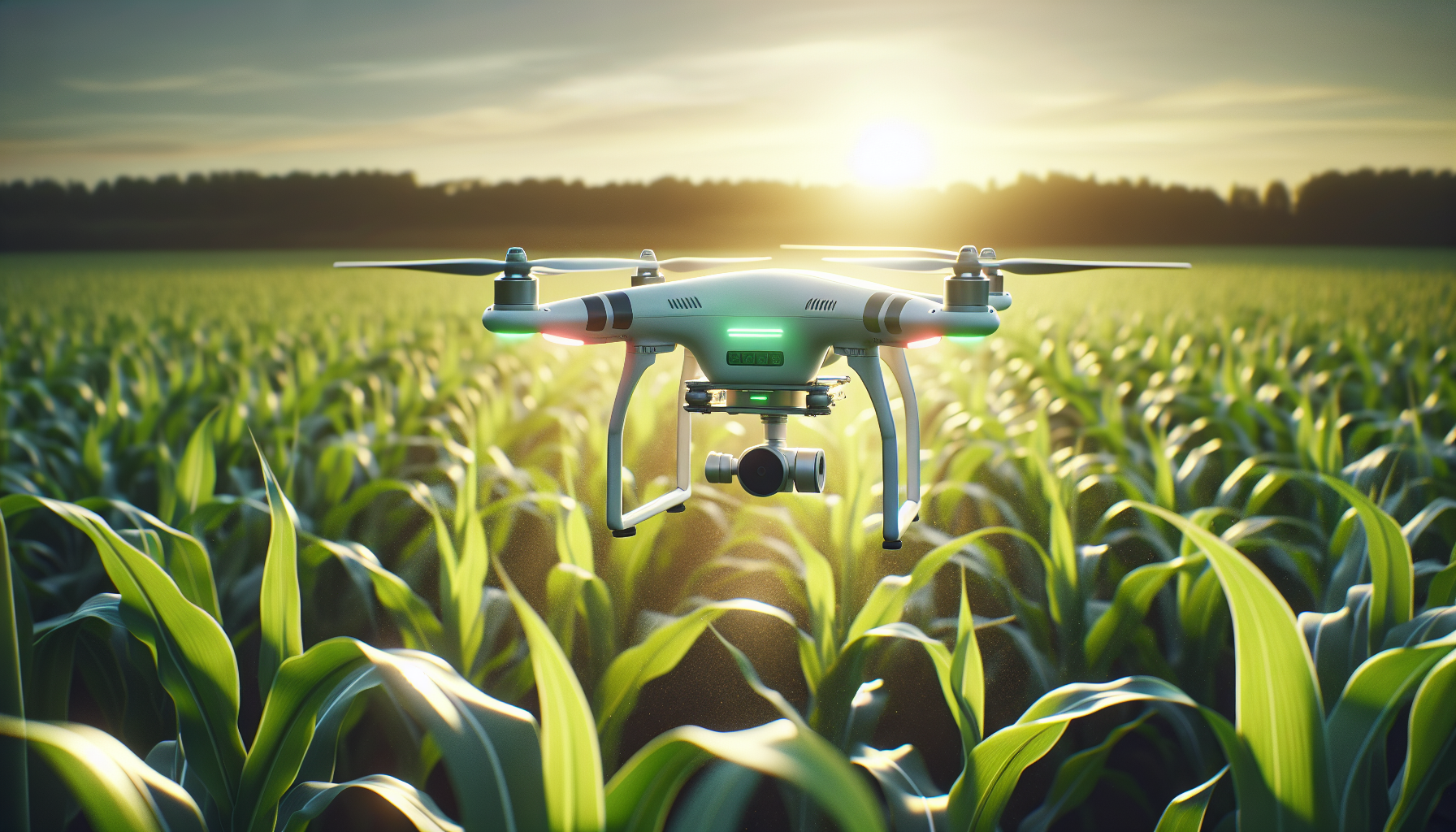 Agricultural drones monitor crop health Agricultural drones monitor crop health