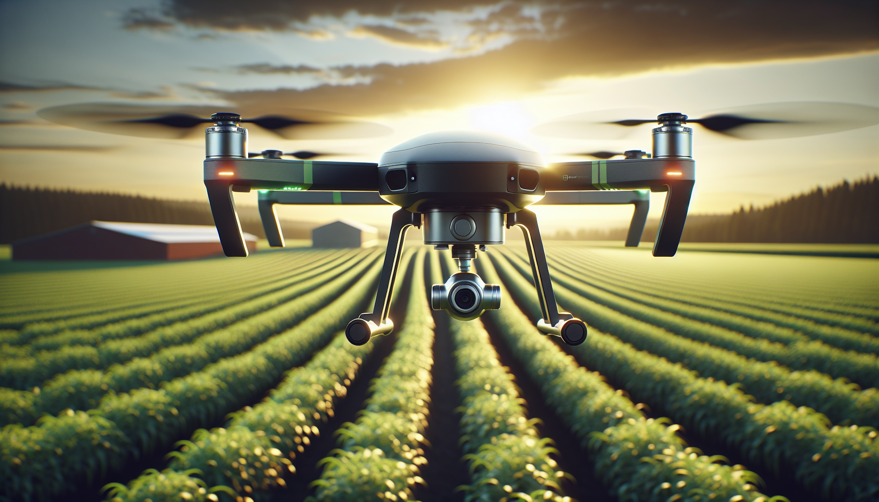 Commercial drones boost farm yields