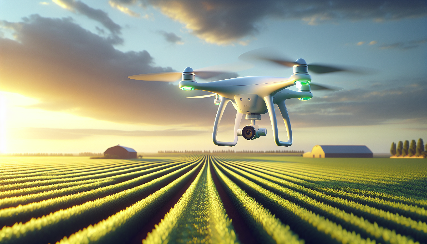 Commercial drones boost farm yields