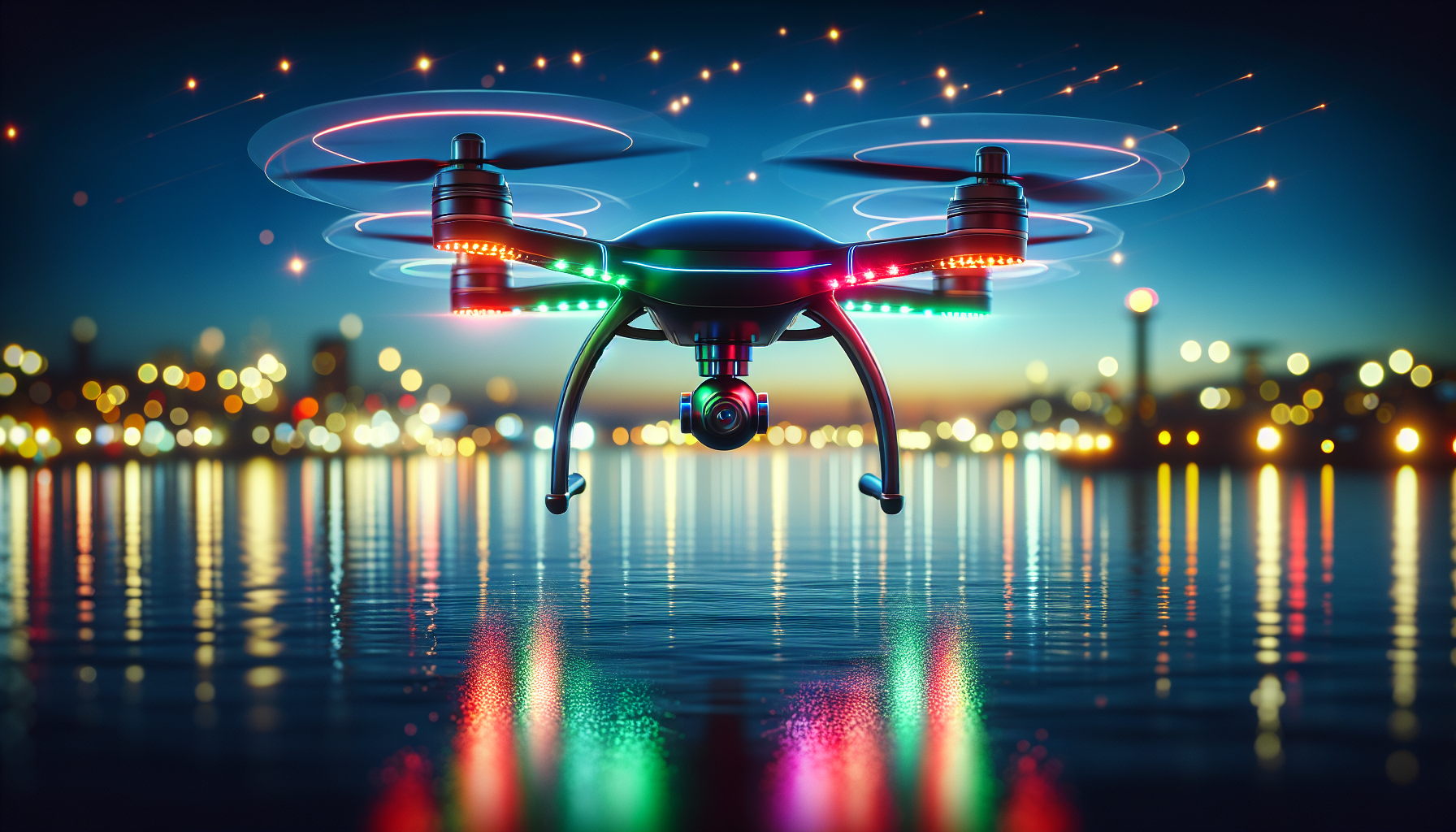 Drone light shows create vivid displays