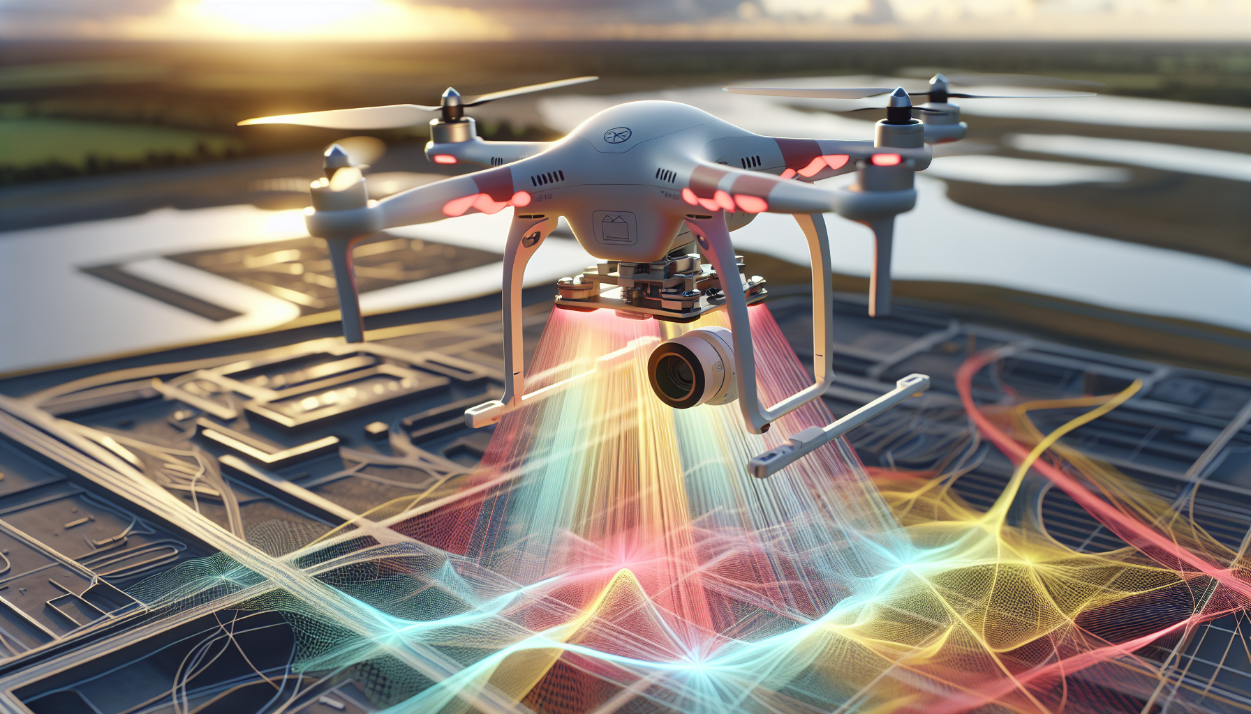 3D mapping drones capture accurate site models