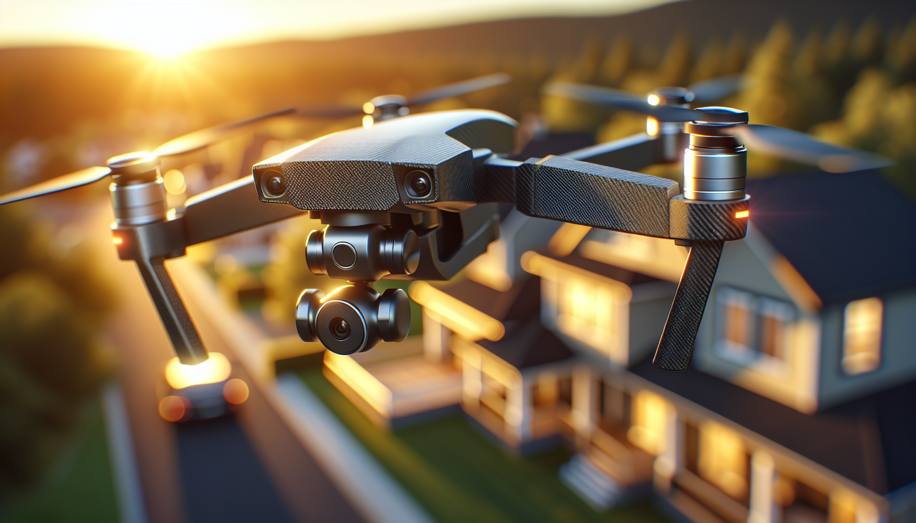 Real estate drone services capture clear property images