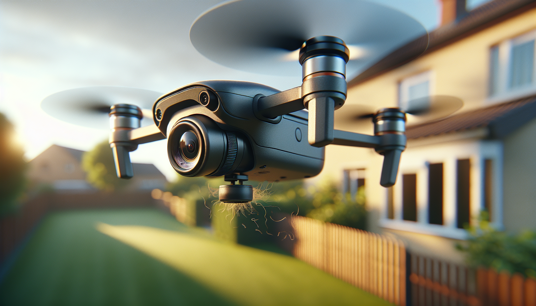 Drone cinematography reveals my neighbors bad haircut Drone cinematography reveals my neighbors bad haircut