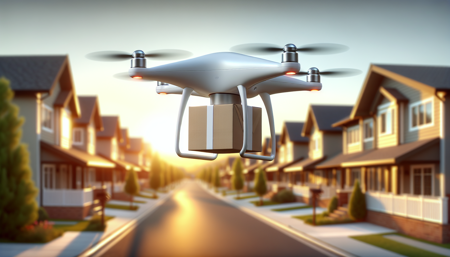 Parcel drone delivery brings fast service to neighborhoods