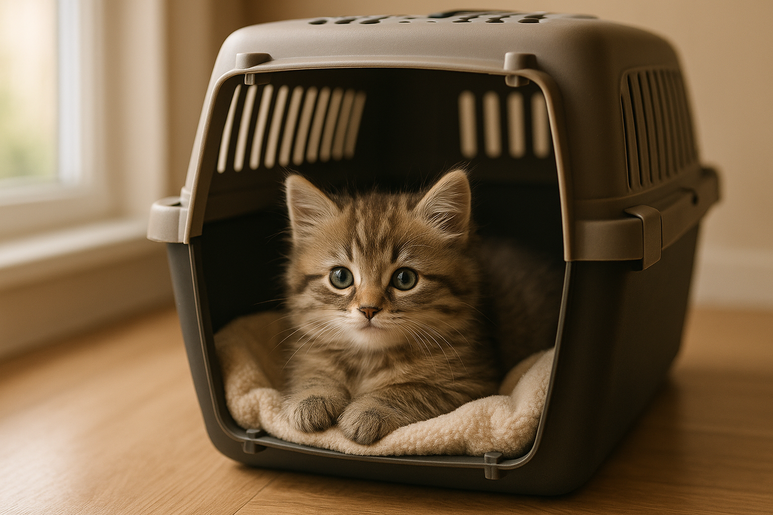 How to Train a Kitten to Stay Calm in a Carrier How to Train a Kitten to Stay Calm in a Carrier