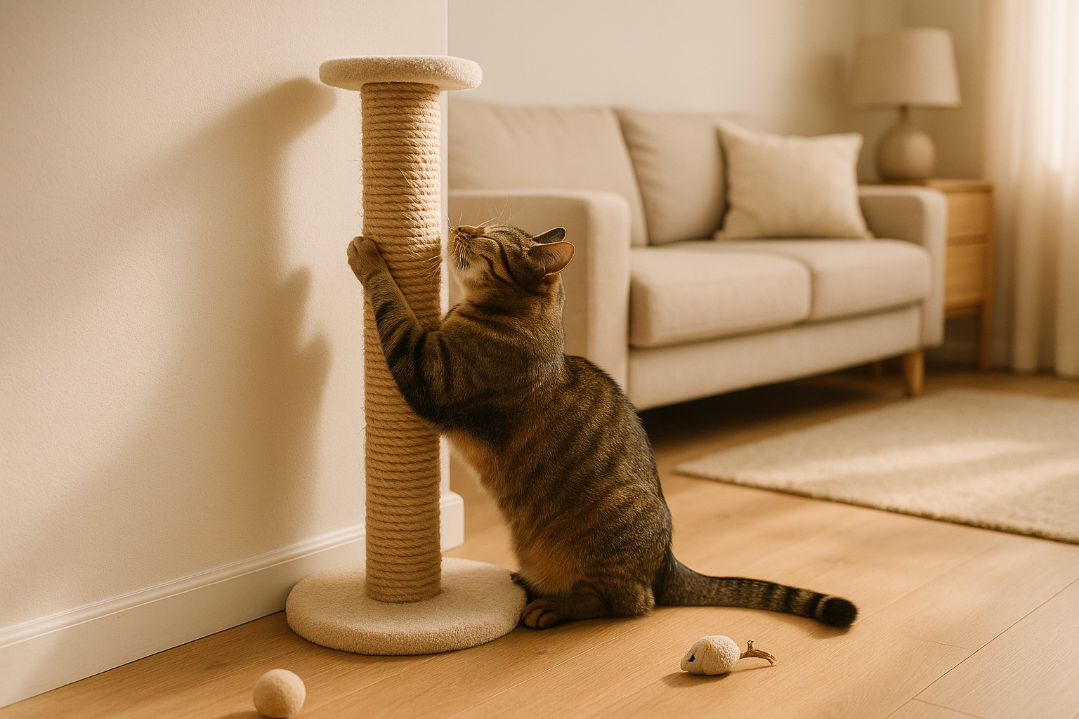 How to Stop Cat Scratching Walls and Help Your Cat Scratch the Right Things