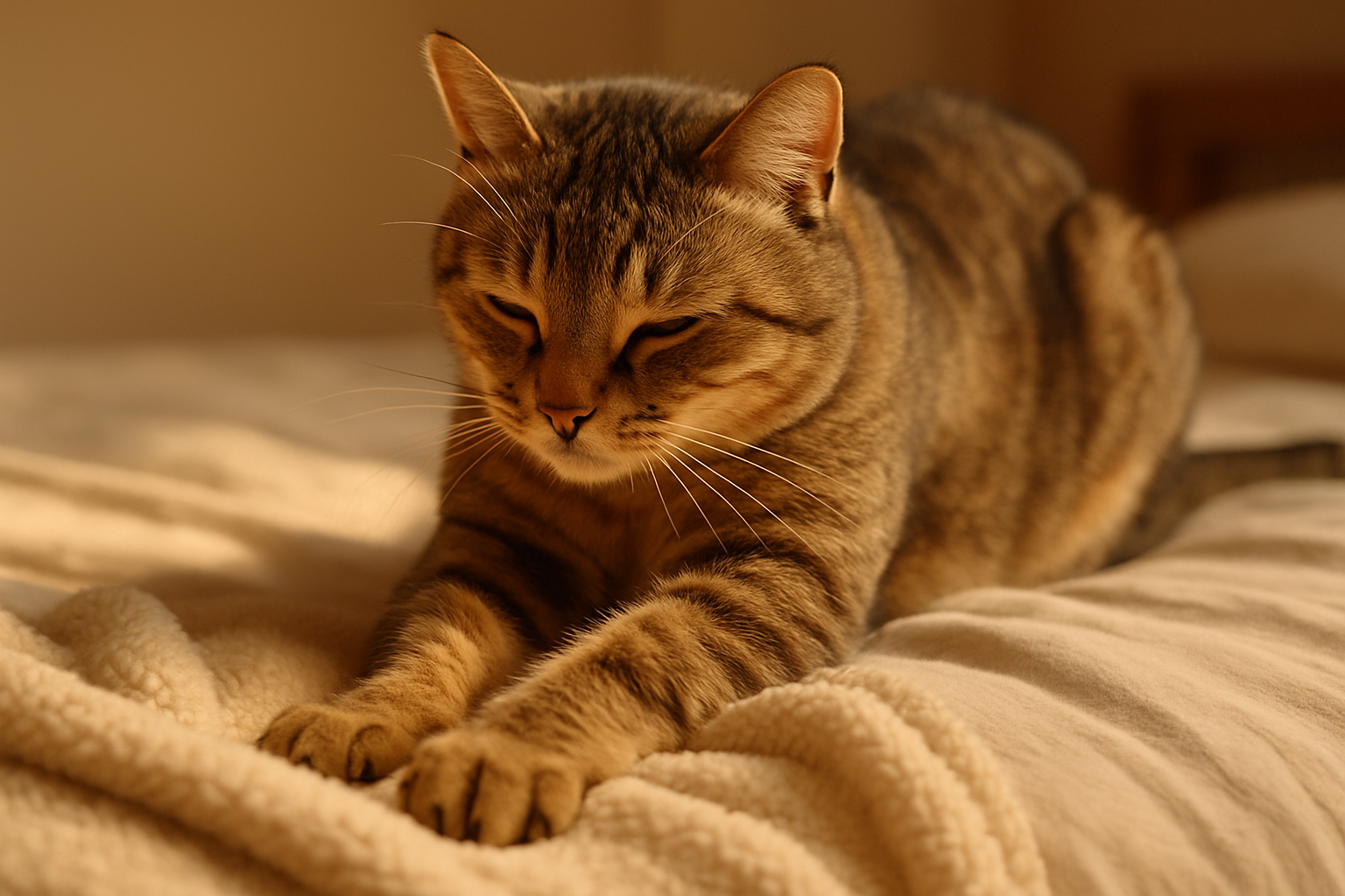 Why Do Cats Knead Blankets Before Sleeping Why Do Cats Knead Blankets Before Sleeping