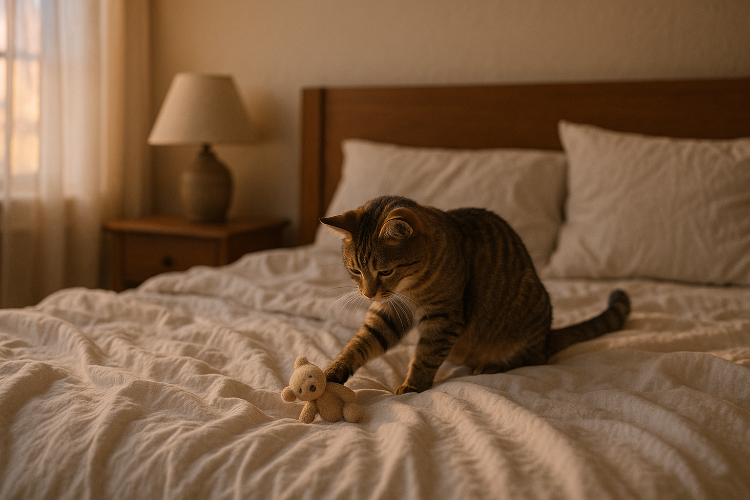 Why Does My Cat Bring Me Toys in Bed and What It Means Why Does My Cat Bring Me Toys in Bed and What It Means